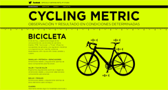 Desktop Screenshot of cyclingmetric.com